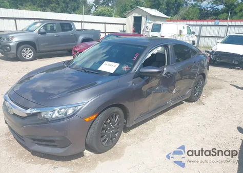 2018 Honda Civic Lx из США, поврежденный, VIN 2HGFC2F59JH545760